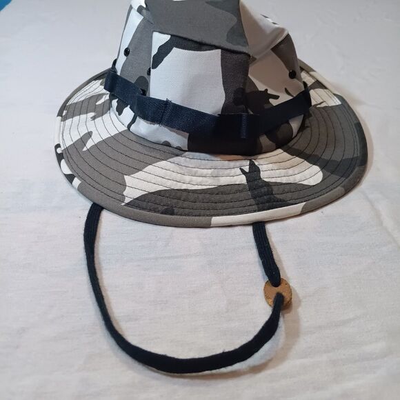 Unbranded Other - US Military Boonie Hat Sun Hot Weather Jungle Type II White Camo Size XL New